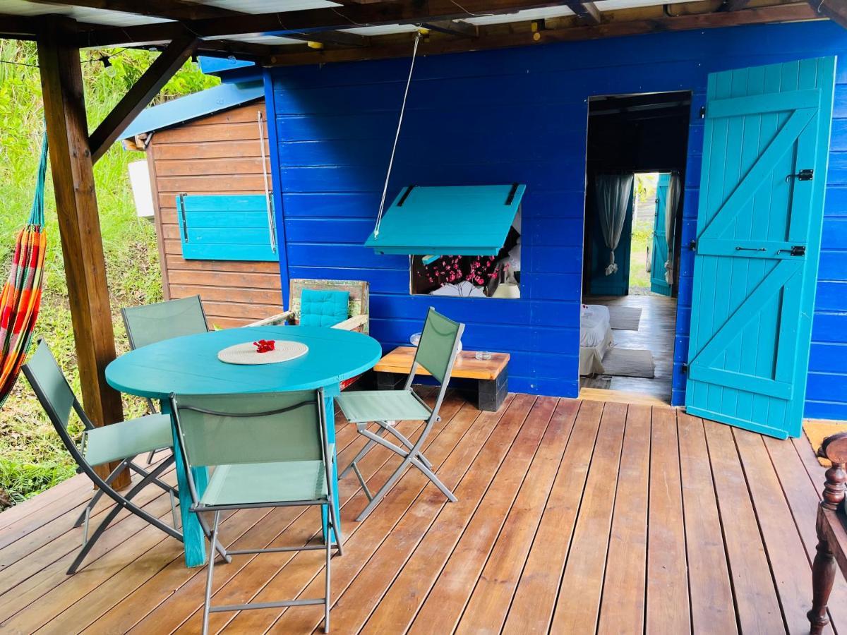 Bungalow Avec Vue Dans Lieu Calme Le Carbet Exterior foto